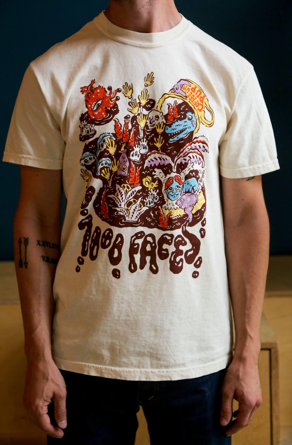 Coffee-Up T-Shirt – 1000 Faces Coffee